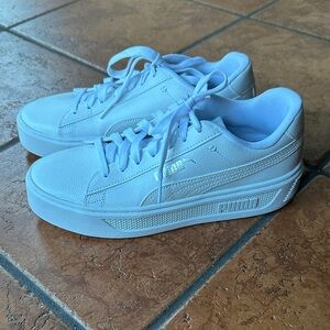 Puma Women's Classic White Sneakers size 8.5